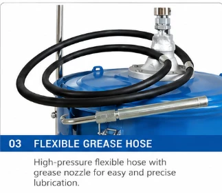 25L Portable Hand-Operated Grease Pump Dispenser With Wheels & Trolley best
