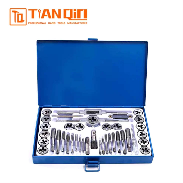 40 Pcs Tap And Die Set(Tin Box Packaging) suppliers