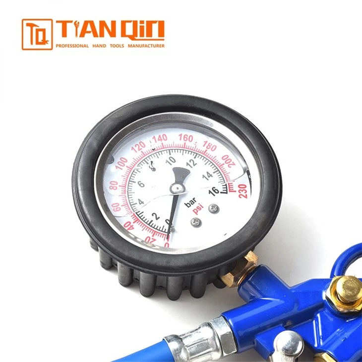 American Style Oil Gauge And Tire Pressure Gun (copper Head) factory American Style Oil Gauge And Tire Pressure Gun (copper Head) factory