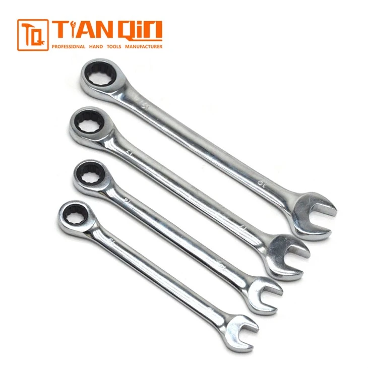 Ratchet Wrench Fixed Head (Chrome-Plated)